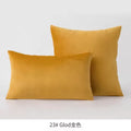 Axyaa Velvet Pillow Covers - Soft Decorative Cushion Cases for Home Decor