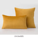 Axyaa Velvet Pillow Covers - Soft Decorative Cushion Cases for Home Decor