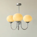 Axyaa Glass Chandelier Pendant Light for Elegant Living & Dining Room Decor