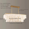 Axyaa Shell Pendant Chandelier: Modern, Cozy Lighting for Home, Hotel, and Shop