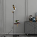 Axyaa LED Floor Lamp for Bedroom Living Room, Stand Light, Bedside Lamp