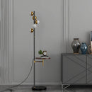 Axyaa LED Floor Lamp for Bedroom Living Room - Stand Light Bedside Lamp