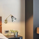 Axyaa Glass LED Wall Lamp: Nordic Design, Bathroom Mirror, Stairs, Living Room, Bedside, Rotate Night Lights