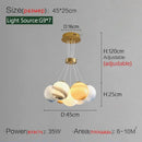 Axyaa Bubble Ball Pendant Light for Creative Restaurant and Bedroom Decor