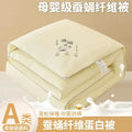 Axyaa Embossed Cotton Silk Quilt: Thick & Fluffy Four-Season Warmth