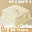 Axyaa Embossed Cotton Silk Quilt: Thick & Fluffy Four-Season Warmth