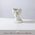 Nordic Ceramic Vases Set for Creative Flower Arrangements by Axyaa