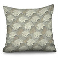 Axyaa Geometric Wave Print Throw Pillow Cover - 45X45CM