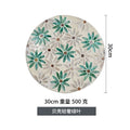 Axyaa Seashell Tray: Japanese-Inspired Round Storage Plate for Stylish Home Organization