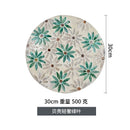 Axyaa Seashell Tray: Japanese-Inspired Round Storage Plate for Stylish Home Organization