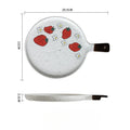 Axyaa Fruit & Vegetable Dish, Cake Tray, Baking Tray, Microwave Oven-Friendly