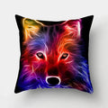 Axyaa Geometric Animal Rainbow Pillow Case for Home Decor 45X45CM