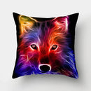 Axyaa Geometric Animal Rainbow Pillow Case for Home Decor 45X45CM