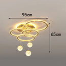 Axyaa Nordic LED Ceiling Lights for Bedroom and Living Room Decor