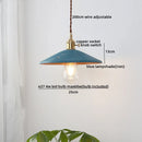 Axyaa Retro Iron LED Pendant Lights for Home Decor - Knob Switch Lamparas