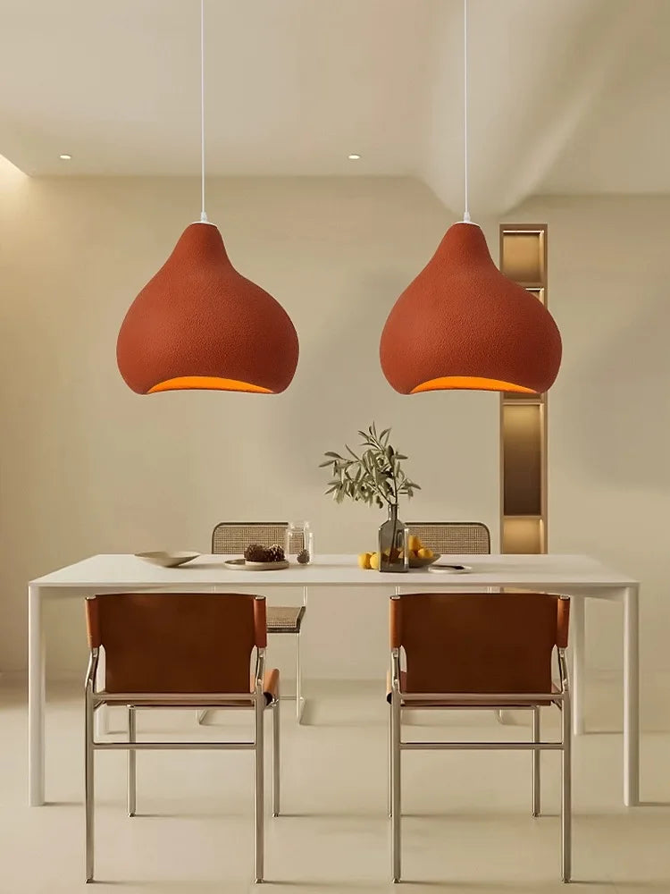 Axyaa Wabi Sabi Irregular E27 LED Pendant Light Bar Minimalism Dining Room Lamp
