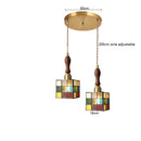 Axyaa Glass LED Hanging Light, Copper Socket, Modern Pendant Lamp