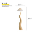 Axyaa French Nordic Floor Lamp Cream Pleated Cover High-end Bedroom Living Room Decor