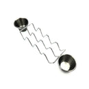 Axyaa Stainless Steel Taco Rack Tray for Kitchen, BBQ - Taco Holder Storage Rack