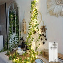 Axyaa Green Leaf String Lights 20 LED Garden Wedding Christmas Decoration
