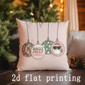Festive Christmas Cushion Covers by Axyaa - Ideal for Sofa, Bedroom, Car Home Decor