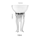 Axyaa Rainbow Glass Jellyfish Octopus Cocktail Cup Drinkware 5oz One Piece