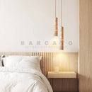 Axyaa Nordic Yellow Stone Pendant Lights: Modern Luxury for Home, Hotel, Restaurant