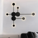 Axyaa Nordic Minimalism LED Wall Lights for Bedroom Living Room Restaurant Hall