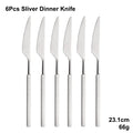 Axyaa Gold Cutlery Set Stainless Steel 304 Tableware Knife Fork Spoon Dinner Set
