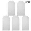 Axyaa Clothes Hanging Dust Cover Wardrobe Organizers - Set of 5