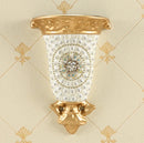 Axyaa Diamond Resin Vase Wall Hanging for Elegant Home Decor