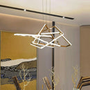 Axyaa LED Chandeliers Pendant Light Lamps for Living Room Modern Home Decor