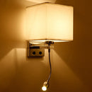 Axyaa Japanese Style LED Wall Lamp for Living Room Bedroom Hotel Hallway