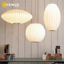 Axyaa Silk Cloth Pendant Chandeliers for Dining Room and Kitchen