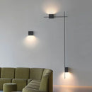 Axyaa Minimalist LED Strip Wall Sconce for Living Room and Stairway