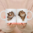 Funny Ceramic White Coffee Mug Set for Boss, Perfect Birthday & Christmas Gifts, by Axyaa.