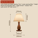 Axyaa Solid Wood Floor Lamp Japanese Retro Style LED Lighting Fixture