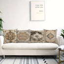 Axyaa Ethnic Style Pillowcase for Home Sofa and Bedroom Decor
