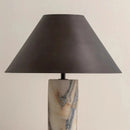 Axyaa Marble Table Lamp, Modern Design, LED Desk Lamp for Home Living Room Bedroom.
