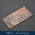 Axyaa Chinese Painted Tea Napkin Tea Ceremony Towel Placemat Set
