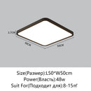 Axyaa LED Ceiling Light Remote Dimming Modern Home Decoration Fixture