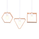 Axyaa Modern Nordic Style Wood LED Pendant Lighting