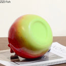 Pomegranate Ceramic Vase by Axyaa - Artful Flower Arrangement Vessels