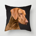 Axyaa Dog Pig Pattern Polyester Throw Pillow Cover Home Decor Pillowcases 45 x 45cm
