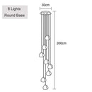 Axyaa Water Drop Chandelier - Modern Nordic Design for Stylish Home Décor