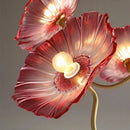 Axyaa Lotus Glass LED Chandelier: Modern Nordic Minimalist Design for Luxurious Home Lighting