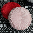 Axyaa 3D Pumpkin Round Pillow - Boho Floor Cushion for Home Decor