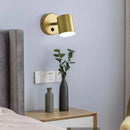 Axyaa Wall Lamp Button Switch Nordic Living Bedroom Lighting Hallway Home Decor