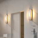 Axyaa Marble Headboard Wall Lamp - Chinese Style, American Minimalist, Retro design