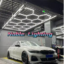Axyaa Honeycomb LED Ceiling Light: Perfect for Barbershop & Garage